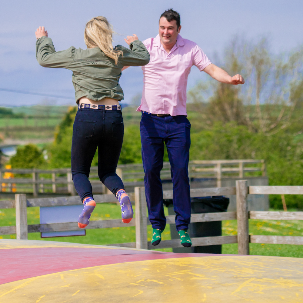 Bouncy Pillows at Ernespie Farm